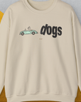 The Dog Gang Minimalistic Series II, Volume 2, Unisex Sweatshirt funny dog print, Design by Dog Gang