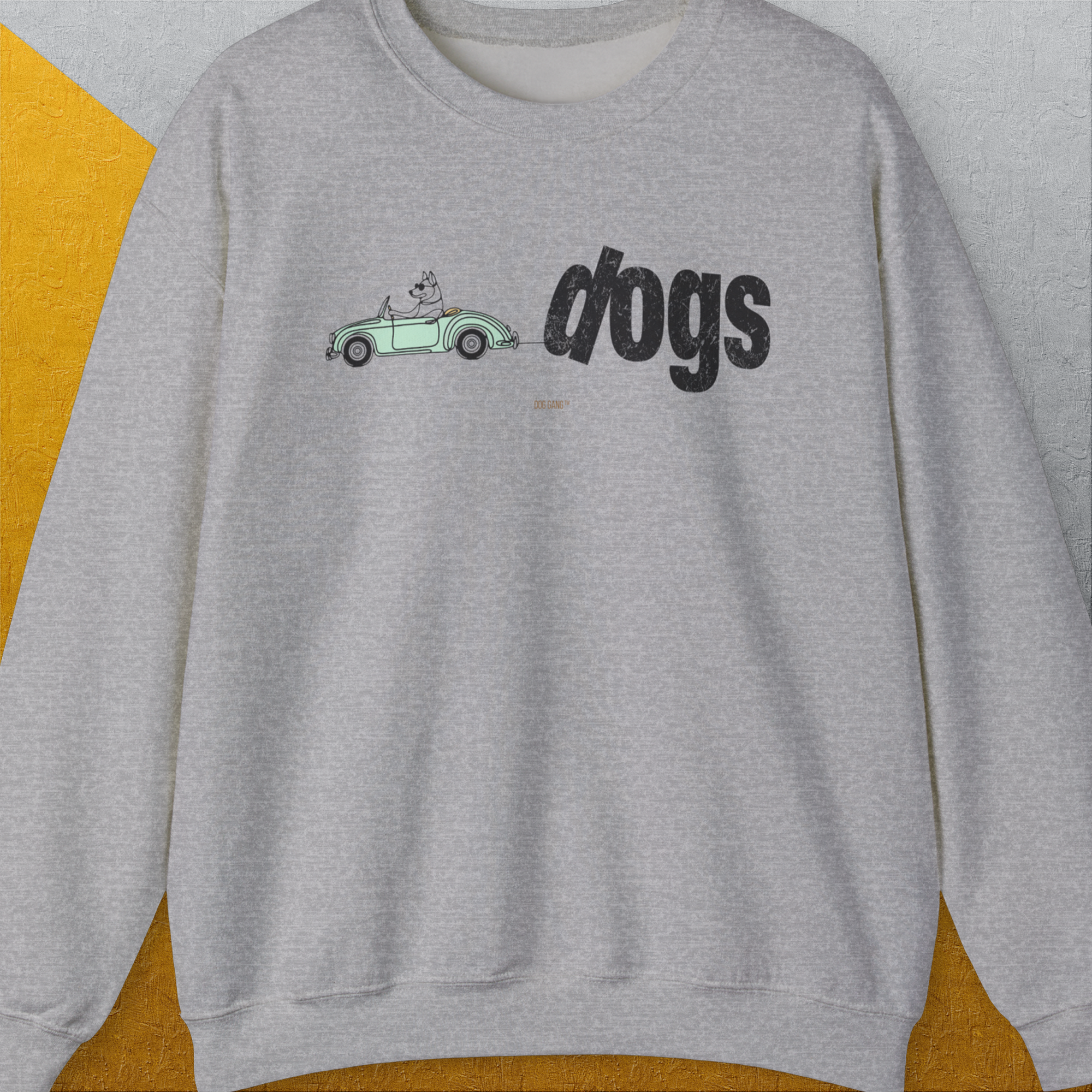 The Dog Gang Minimalistic Series II, Volume 2, Unisex Sweatshirt-S-funny dog lover Shirtdesign by Dog Gang
