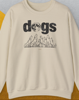 The Dog Gang Minimalistic Series II, Volume 3, Unisex Sweatshirt-Sand-Design by Dog Gang