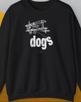 The Dog Gang Minimalistic Series II, Volume 4, Unisex Sweatshirt-Black-Design by Dog Gang