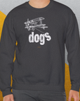 The Dog Gang Minimalistic Series II, Volume 4, Unisex Sweatshirt-a minimalistic Shirtdesign for dog lovers by Dog Gang