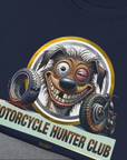 Motorcycle Hunter Club, Volume 2, Unisex T-Shirt-. A dog-themed Design from Dog Gang