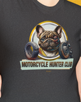 Motorcycle Hunter Club, Volume 3 (French Bulldog), Unisex T-Shirt-, Design by Dog Gang