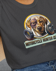 Motorcycle Hunter Club, Volume 4 (Labrador), Unisex T-Shirt-, a fun and stylish design for dog lovers from Dog Gang
