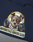 Motorcycle Hunter Club, Volume 1, Unisex Hoodie-. A dog-themed Design from Dog Gang