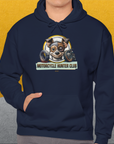 Motorcycle Hunter Club, Volume 1, Unisex Hoodie-. For dog lovers and dog owners. Design by Dog Gang