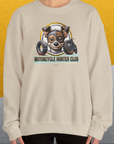 Motorcycle Hunter Club, Volume 1, Unisex Sweatshirt-, Design by Dog Gang