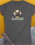 Motorcycle Hunter Club, Volume 3 (French Bulldog), Women's T-Shirt-, a fun and stylish design for dog lovers from Dog Gang