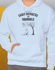 My Dog Is Easily Distracted By - Volume 1: Squirrels, Unisex Hoodie-. A perfect gift for dog lovers and dog owners. Design by Dog Gang