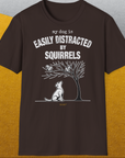 My Dog Is Easily Distracted By - Volume 1: Squirrels, Unisex T-Shirt-. A dog-themed Design from Dog Gang