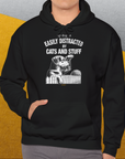 My Dog Is Easily Distracted By - Volume 2: Cats And Stuff, Unisex Hoodie-, a fun and stylish design for dog lovers from Dog Gang