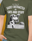 My Dog Is Easily Distracted By - Volume 2: Cats And Stuff, Unisex T-Shirt-, Design by Dog Gang