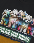 Police Dog Squad For Small Matters (Toy Poodle Division), Volume 2, Unisex T-Shirt-. A dog-themed Design from Dog Gang