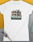 Police Dog Squad For Small Matters, Volume 1, Women's T-Shirt-, a fun and stylish design for dog lovers from Dog Gang