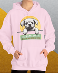 "Say Hi" Series, Volume 1, Unisex Hoodie- Lustiger Spruch mit Hund. Bequemes und weiches Kapuzen-Sweatshirt. Für Hundefreunde, in- und outdoor. Design by Dog Gang