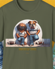 So... Woof? Volume 7, Unisex T-Shirt-Military Green, Design by Dog Gang