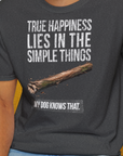 True Happiness Series One, Volume 2, Unisex T-Shirt-lustiges Shirt für Hundeliebhaber, Design by Dog Gang