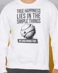 True Happiness Series One, Volume 1, Unisex Sweatshirt-, a fun and stylish sweatshirt design for dog lovers from Dog Gang