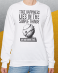 True Happiness Series One, Volume 1, Unisex Sweatshirt-. For dog lovers. Design by Dog Gang