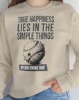 True Happiness Series One, Volume 1, Unisex Sweatshirt-, a cool design with a funny saying from Dog Gang