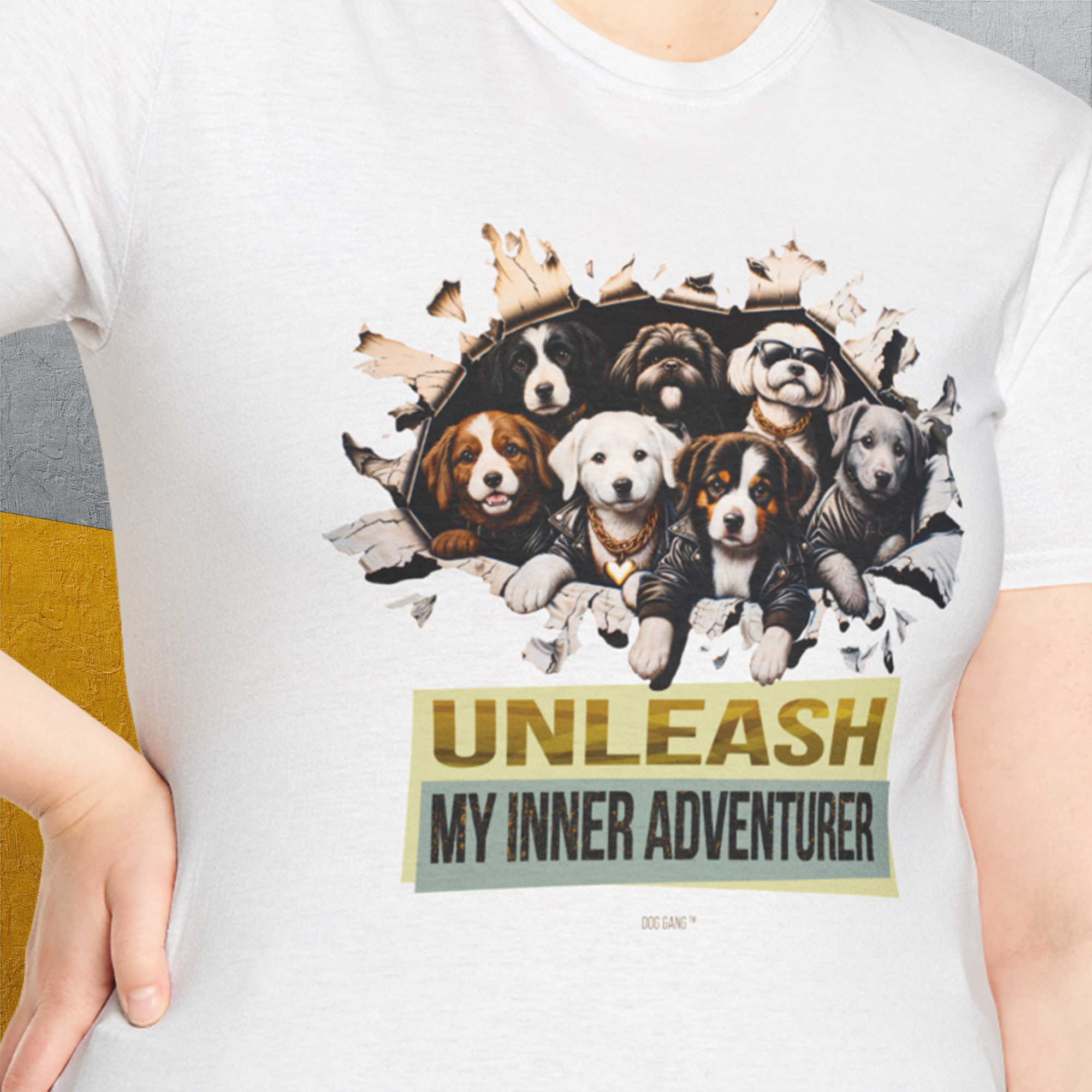 Unleash-Series (My Inner Adventurer), Volume 2, Unisex T-Shirt-, Design by Dog Gang