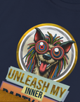 Unleash-Series (My Inner Party Dog), Volume 3, Unisex T-Shirt-. A dog-themed Design from Dog Gang