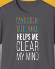 Walking The Dog Series One, Volume 3, Unisex T-Shirt-Charcoal, Design by Dog Gang