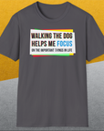 Walking The Dog Series One, Volume 1, Unisex T-Shirt-. A dog-themed Design from Dog Gang