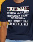 Walking The Dog Series One, Volume 2, Unisex T-Shirt-. For dog lovers and dog owners. Design by Dog Gang