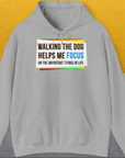 Walking The Dog Series One, Volume 1, Unisex Hoodie-Sport Grey. A dog-themed Design from Dog Gang