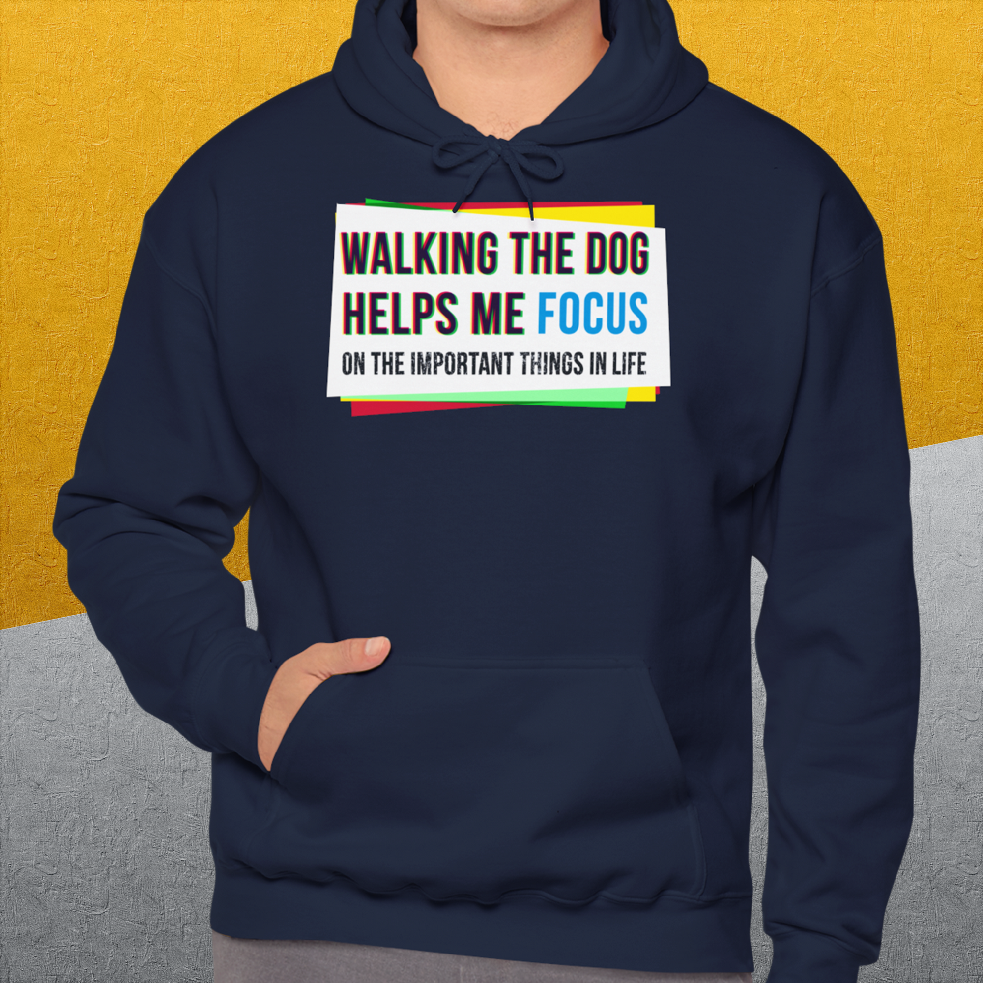 Walking The Dog Series One, Volume 1, Unisex Hoodie-. For dog lovers and dog owners. Design by Dog Gang