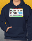 Walking The Dog Series One, Volume 1, Unisex Hoodie-. For dog lovers and dog owners. Design by Dog Gang