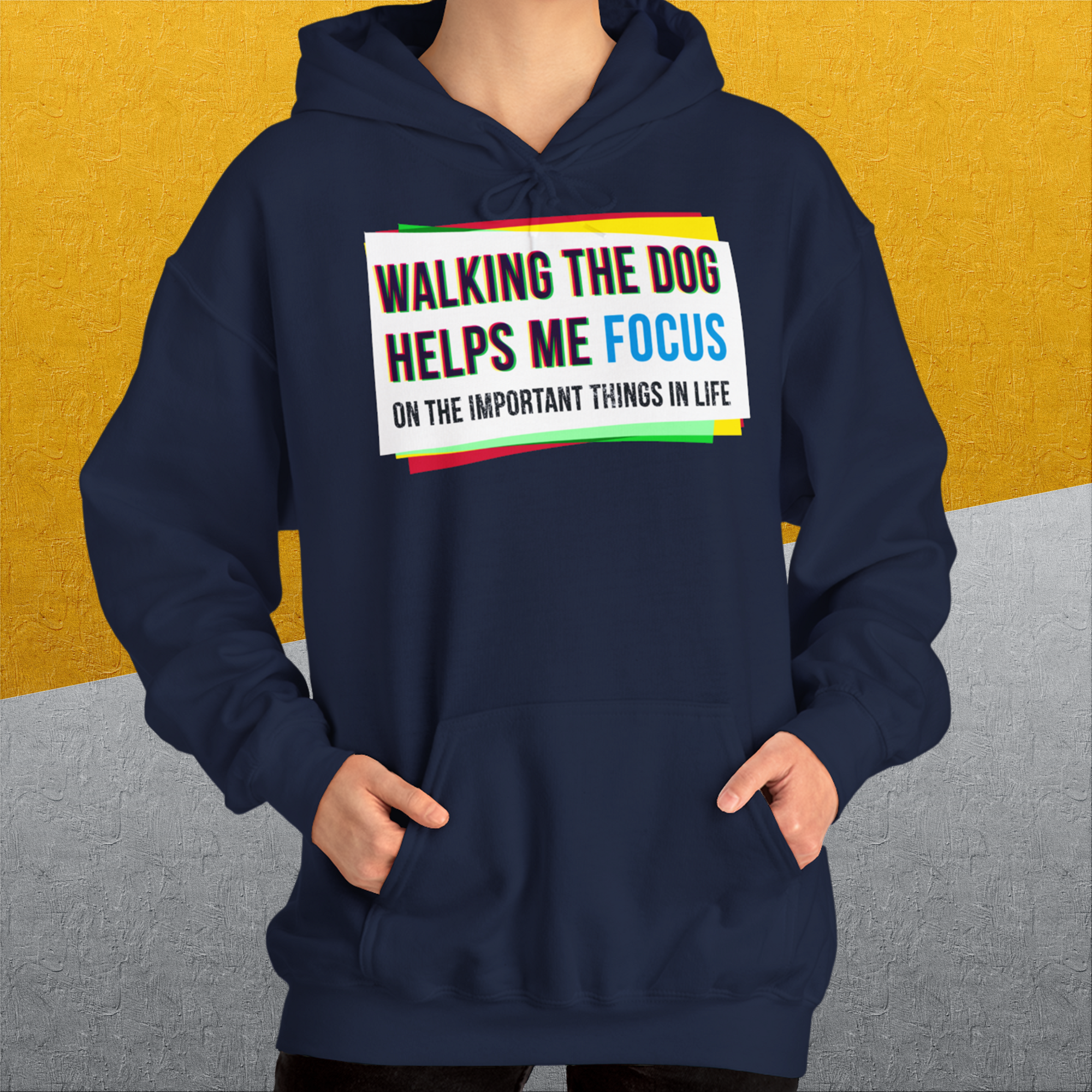 Walking The Dog Series One, Volume 1, Unisex Hoodie-, a fun and stylish design for dog lovers from Dog Gang