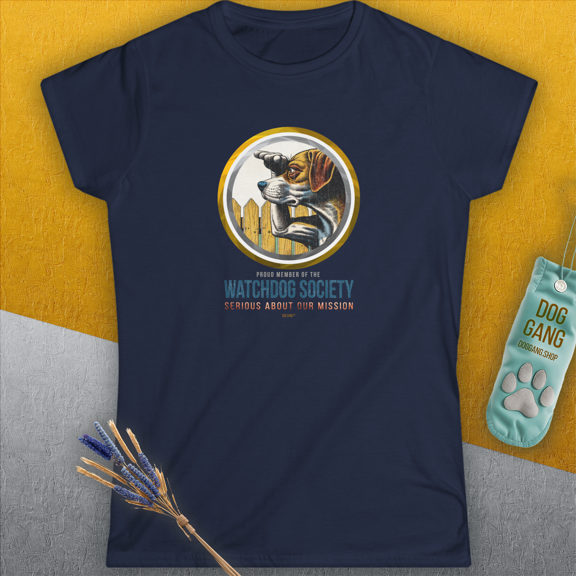 Watchdog Society Series, Volume 2, Women's T-Shirt-, a fun and stylish design for dog lovers from Dog Gang