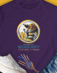Watchdog Society Series, Volume 2, Women's T-Shirt-Purple, a cool and stylish design with a funny saying from Dog Gang