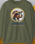 Watchdog Society Series, Volume 1, Unisex Sweatshirt-Military Green-für Hundebesitzer, lustiges Shirt, Design by Dog Gang