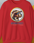 Watchdog Society Series, Volume 1, Unisex Sweatshirt-Red-bequemes und weiches Sweatshirt. Lustiger Spruch mit Hund. Für Hundefreunde, in- und outdoor. Design by Dog Gang