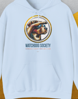 Watchdog Society Series, Volume 1, Unisex Hoodie-Light Blue-Kapuzi mit lustigem Spruch für Hundefreunde, Design by Dog Gang
