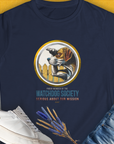 The Watchdog Society Series, Volume 2 from the popular funny series of the same name, showcases a attentive dog looking over the fence. For any dog lover. Designed by Dog Gang.
