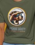 (Member Of The) Watchdog Society Series, Volume 1, Unisex T-Shirt-lustiger Spruch auf bequemen Shirt für Hundeliebhaber, Design by Dog Gang