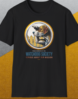 (Member Of The) Watchdog Society Series, Volume 2, Unisex T-Shirt-humorvolles Hundeshirt, lustiger Spruch mit Hund, Design by Dog Gang