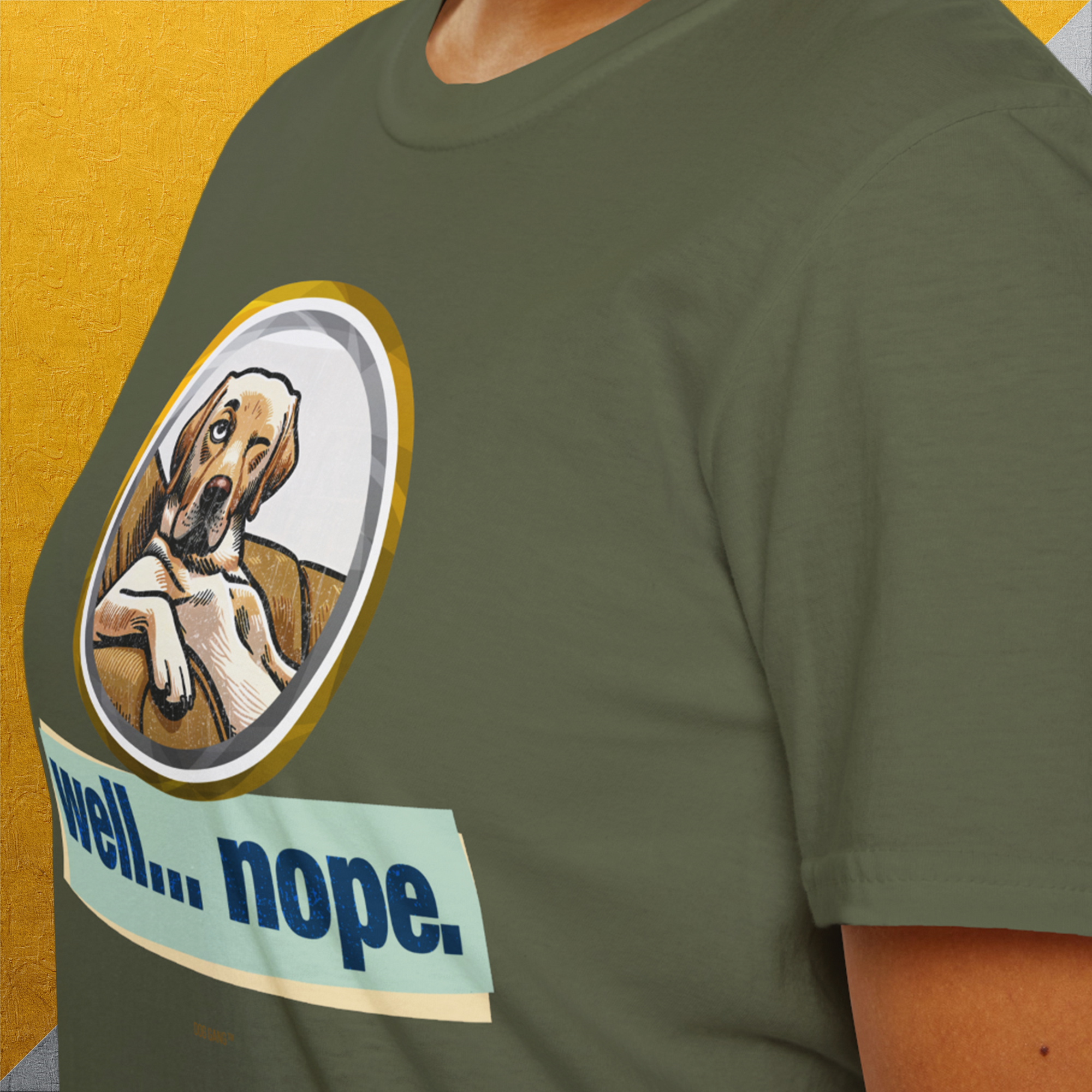 Well... Nope. Volume 1, Unisex T-Shirt-, Design by Dog Gang