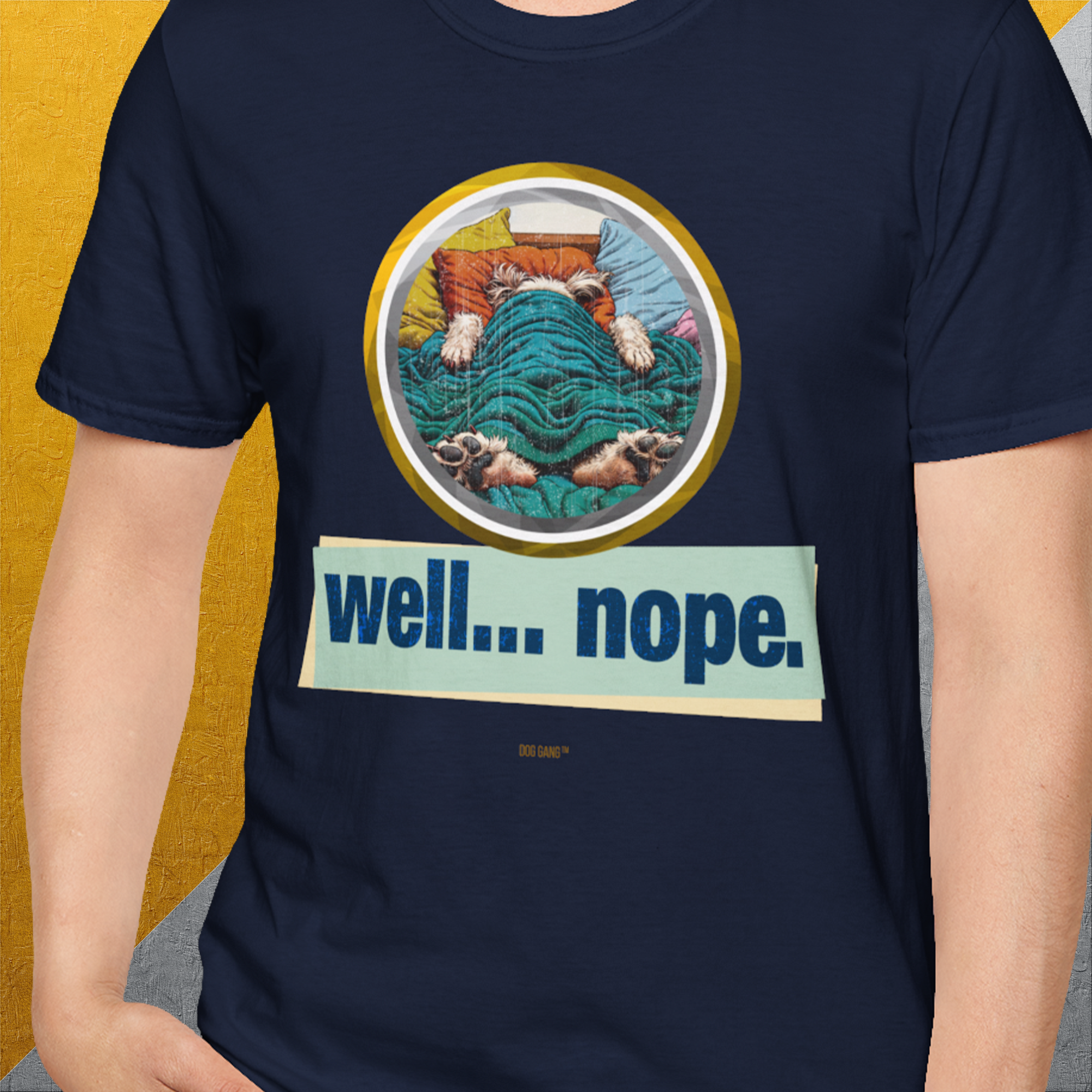 Well... Nope. Volume 4, Unisex T-Shirt-, Design by Dog Gang