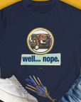 Well... Nope. Volume 3, Women's T-Shirt-Navy. A dog-themed Design from Dog Gang