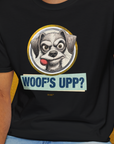 Woof's Upp? Volume 1, Unisex T-Shirt-. A dog-themed Design from Dog Gang