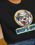 Woof's Upp? Volume 1, Unisex T-Shirt-. For dog lovers and dog owners. Design by Dog Gang