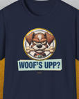 Woof's Upp? Volume 2, Unisex T-Shirt-Navy, Design by Dog Gang