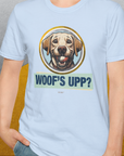 Woof's Upp? Volume 3, Unisex T-Shirt-, Design by Dog Gang