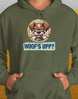 Woof's Upp? Volume 2, Unisex Hoodie-. A perfect gift for dog lovers and dog owners. Design by Dog Gang