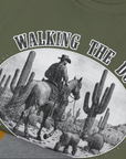 Walking The Dog, Western Style, Volume 1, Unisex T-Shirt-. A dog-themed Design from Dog Gang